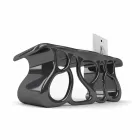 Modern design office desk produced in Italy, Mirto Viadurini