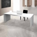 Modern design office desk made in Italy, Mistretta