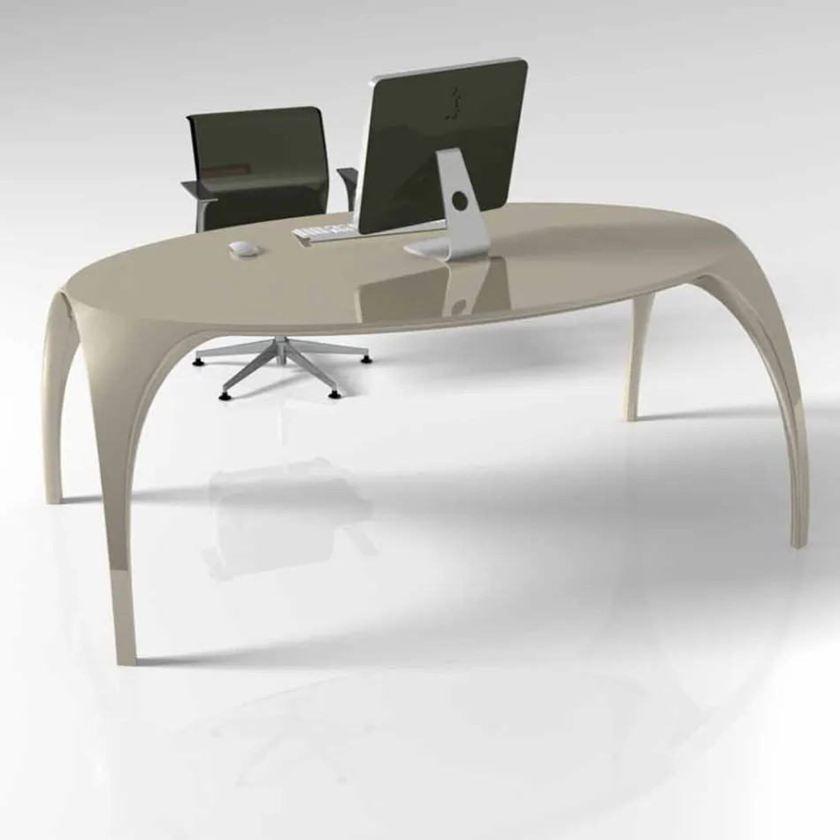 Pomposa, a modern design study desk made in Italy Viadurini