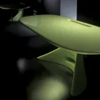 Karim Rashid desk in resin - Smania Viadurini