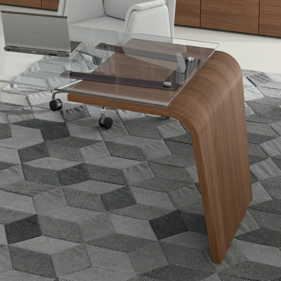 Executive desk by Andrea Stramigioli - Butterfly Viadurini