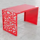 Desk Kattedra Letters &quot;A Waterfall&quot; 160x80x75 Mabele Viadurini