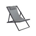 Garden Lounger in Painted Aluminium and Textilene, 2 Pieces - Jhonathan
