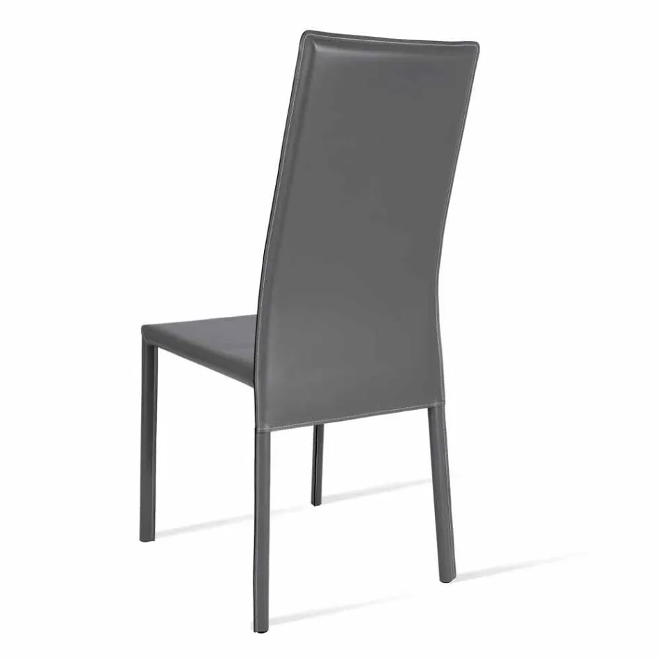 Becca modern design high-back chair, made in Italy Viadurini