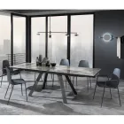 Polypropylene Kitchen Chair with Steel Legs 4 Pieces - Pinga Viadurini