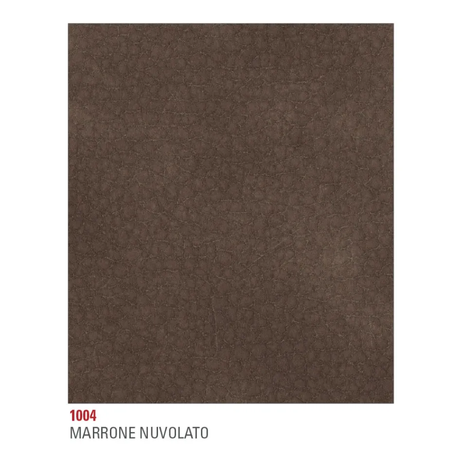 Kitchen Chair Entirely Upholstered in Eco-Leather Made in Italy, 2 Pieces - Maria Viadurini