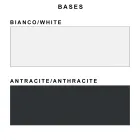 Kitchen or Lounge Chair in Colored Faux Leather and Metal Design - Hermione Viadurini