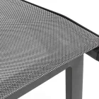 Stackable Outdoor Chair in Aluminium and Textilene, Homemotion 4 Pieces - Serge Viadurini