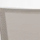 Stackable Outdoor Chair in Aluminium and Textilene, Homemotion 4 Pieces - Serge Viadurini