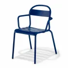 Outdoor Stackable Aluminium Chair Made in Italy, 4 Pieces - Ulyssa Viadurini