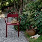 Outdoor Stackable Aluminium Chair Made in Italy, 4 Pieces - Ulyssa Viadurini