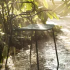 Outdoor Chair in Metal and Polyurethane Made in Italy, 2 Pieces - Trosa Viadurini