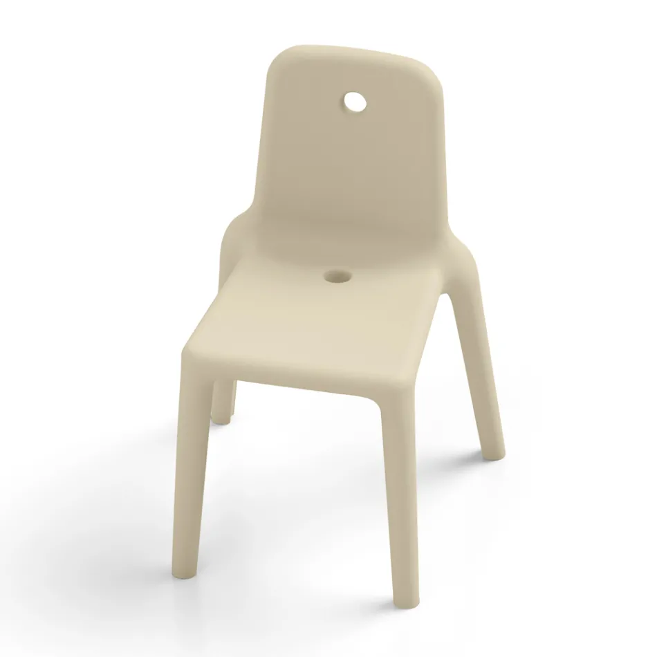Outdoor Chair in Polyethylene 15 Colours Made in Italy 2 Pieces - Ronnie Viadurini