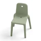 Outdoor Chair in Polyethylene 15 Colours Made in Italy 2 Pieces - Ronnie Viadurini