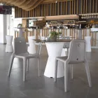 Outdoor Chair in Polyethylene 7 Colours Made in Italy 2 Pieces - Ronnie Viadurini