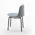 Outdoor Chair in Polyethylene and Aluminium Made in Italy 2 Pieces - Rizia Viadurini