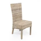 Garden Chair in Natural Fibre by Kubù - Flavio Viadurini