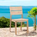 Garden Chair in Teak Wood - Marie