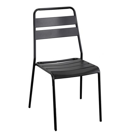 Garden Chair Made Entirely of Metal - Ribbon Viadurini