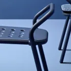 Garden Chair Aluminium Structure Made in Italy - Noss by Varaschin Viadurini