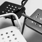 Garden Chair Aluminium Structure Made in Italy - Noss by Varaschin Viadurini