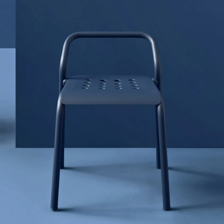 Garden Chair Aluminium Structure Made in Italy - Noss by Varaschin Viadurini