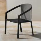 Garden Chair Structure in Painted Aluminium Made in Italy - Jouve Viadurini