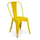 Indoor and Outdoor Chair Made of Iron in Different Colours - Stationery Viadurini