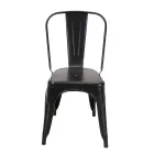 Indoor and Outdoor Chair Made of Iron in Different Colours - Stationery Viadurini