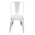 Indoor and Outdoor Chair Made of Iron in Different Colours - Stationery Viadurini