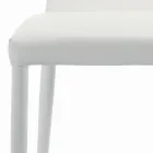 Indoor Chair Fully Padded and Upholstered Made in Italy - Trieste Viadurini