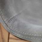 Dining Chair with Armrests in Ash Wood Made in Italy - Betsy Viadurini