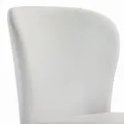 Dining Chair with Seat and Upholstered Legs Made in Italy - Verona Viadurini