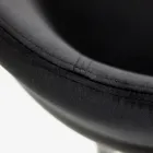 Dining Chair with Velvet Seat and Backrest Made in Italy - Livorno Viadurini