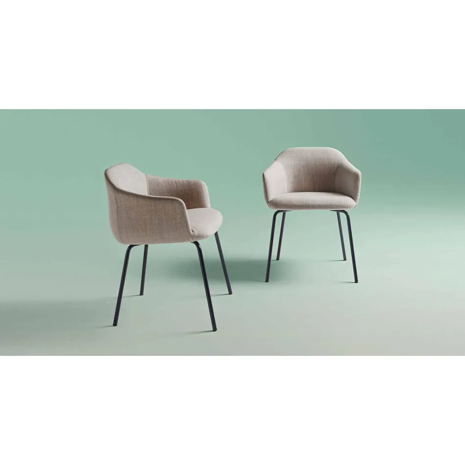 Modern Design Dining Chair Made in Italy - Cloe Viadurini