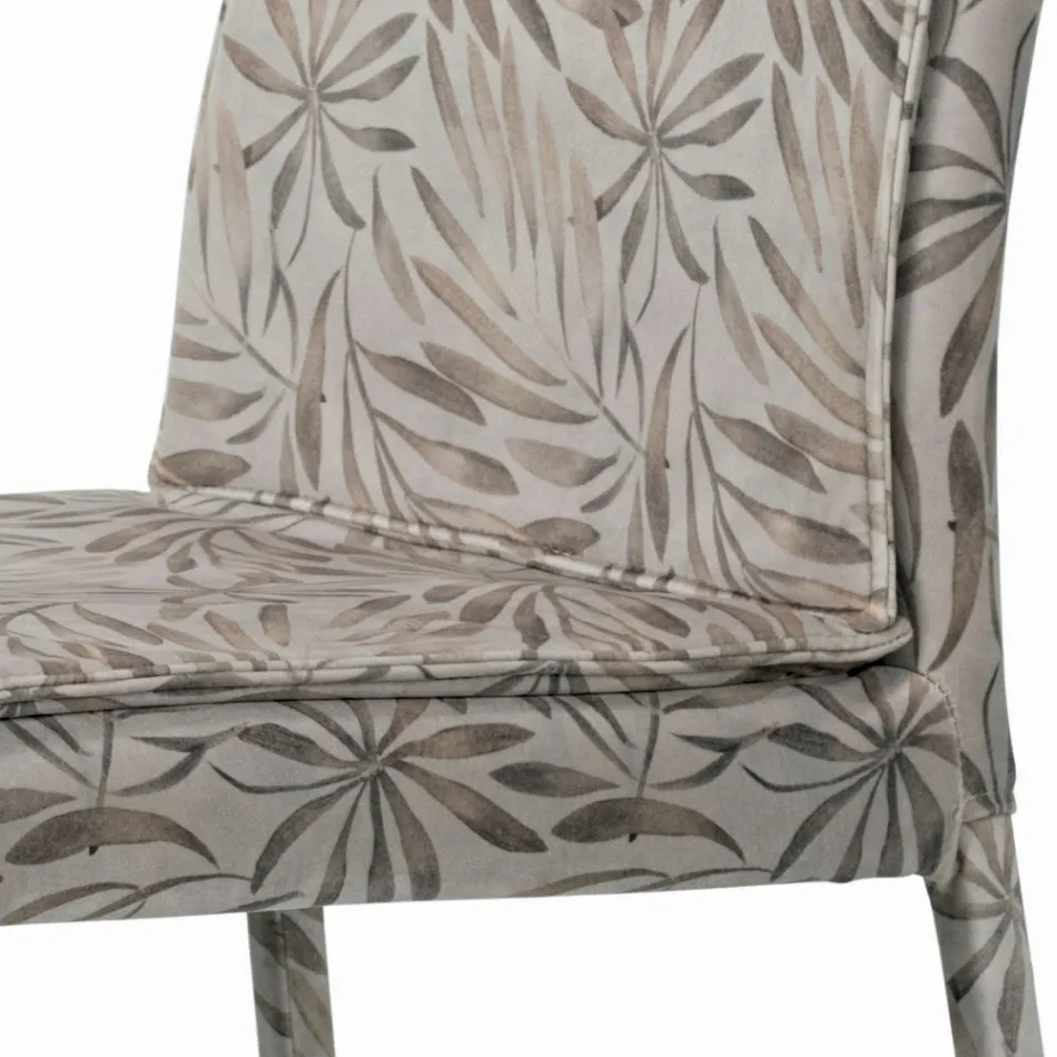 Fully Upholstered Lounge Chair Made in Italy - Aosta Viadurini