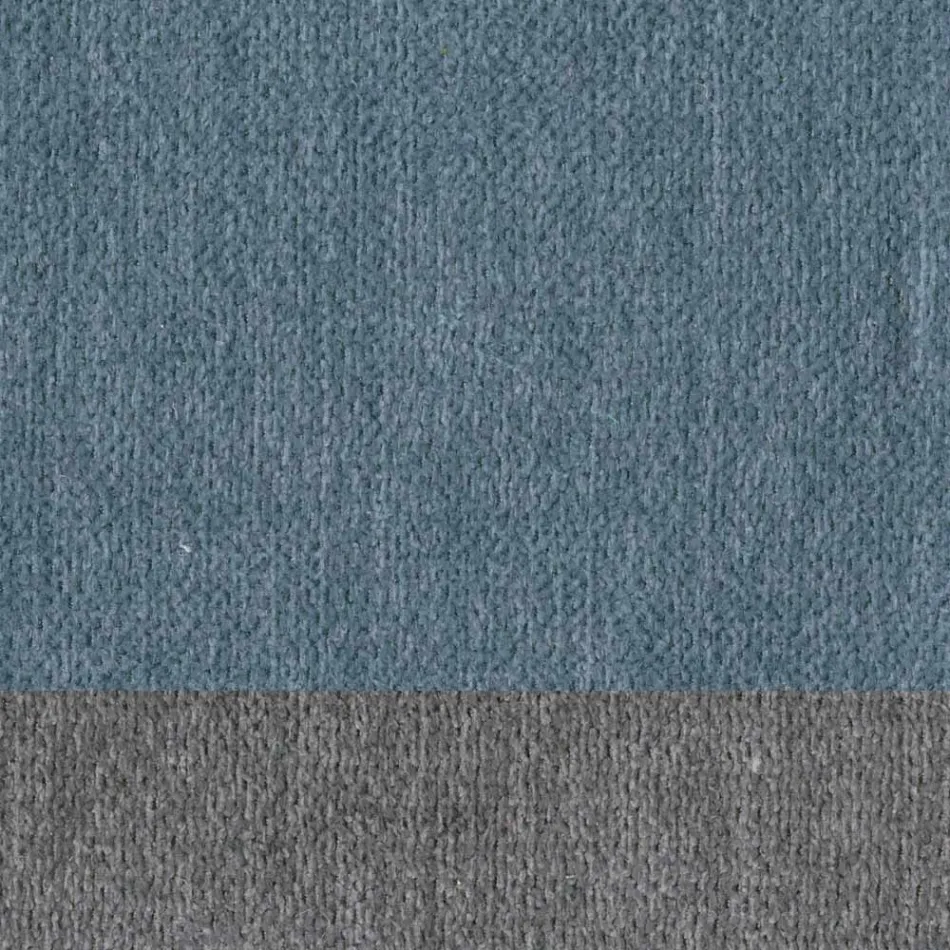 Elegant Modern Design Lounge Chair in Fabric with Border - Scarat Viadurini