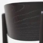 Lounge Chair in Ash Wood Made in Italy - Eryn Viadurini