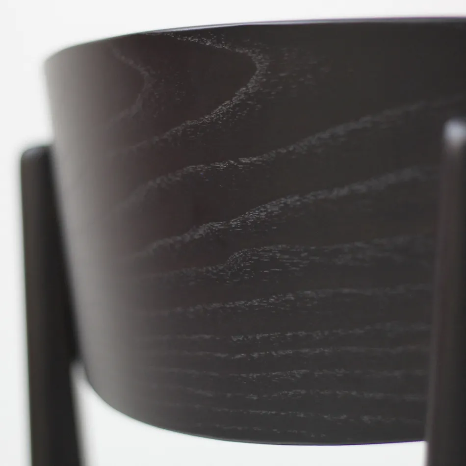 Lounge Chair in Ash Wood Made in Italy - Eryn Viadurini