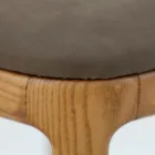 Lounge Chair in Stained Ash Wood Made in Italy - Lyanne Viadurini