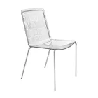 Lounge Chair in Plexiglass and Iron Made in Italy, 2 Pieces - Pumbaa Viadurini