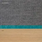 Lounge chair in fabric and modern wood made in Italy, Oriella Viadurini