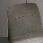 Modern lounge chair in fabric and metal made in Italy, Egypt Viadurini