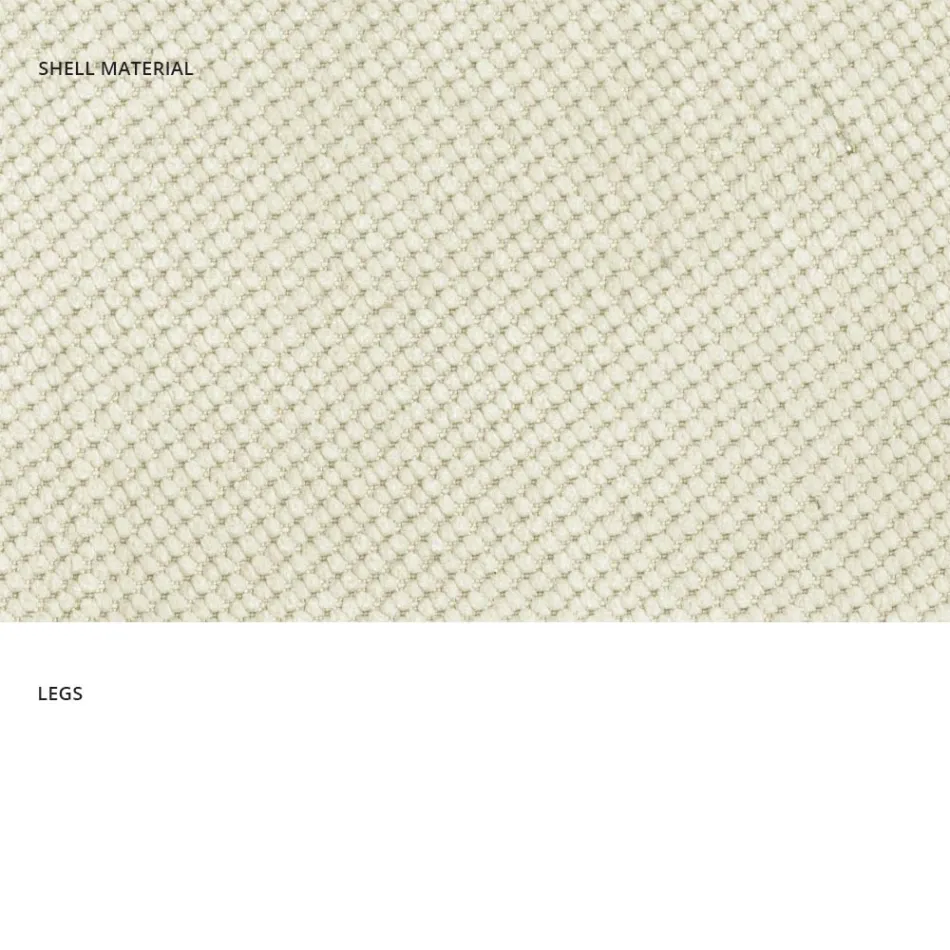 Modern lounge chair in fabric and metal made in Italy, Egypt Viadurini