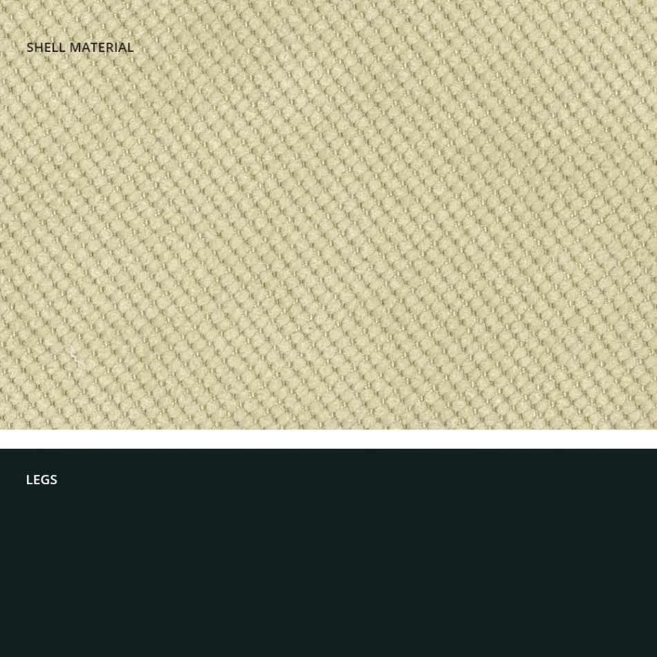 Modern lounge chair in fabric and metal made in Italy, Egypt Viadurini