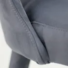 Lounge Chair Upholstered with Teknofibra Made in Italy - Stinco Viadurini