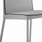 Lounge Chair Upholstered and Lacquered Legs Made in Italy - Catania Viadurini