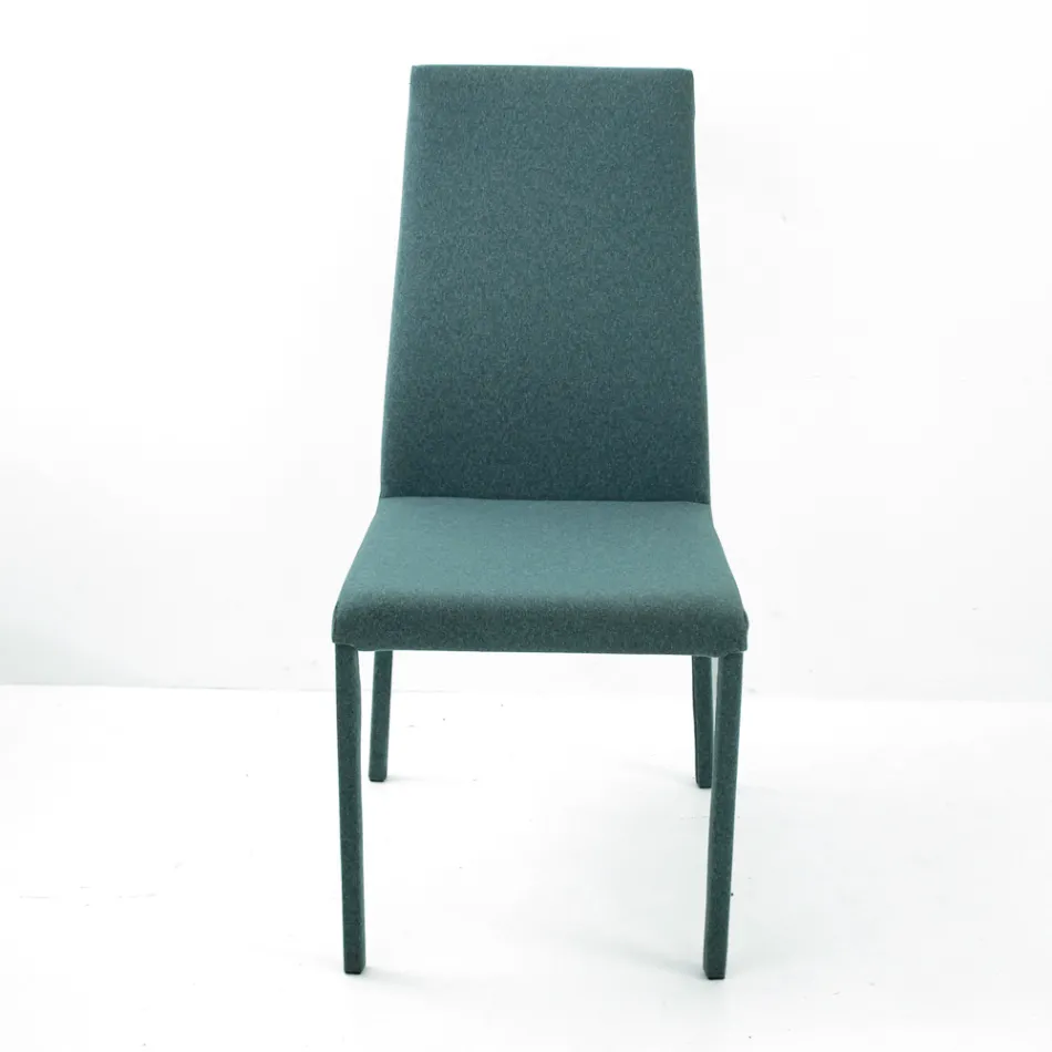 Lounge Chair Covered in Fabric Made in Italy - Roslin Viadurini
