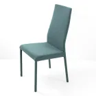 Lounge Chair Covered in Fabric Made in Italy - Roslin Viadurini