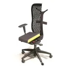 Ergonomic and Swivel Office Chair with Armrests Made in Italy - Fulvio Viadurini
